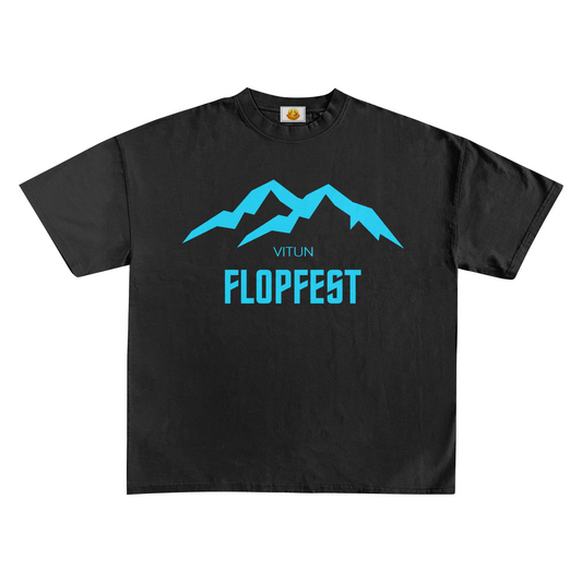 Flopfest Musta T-Paita