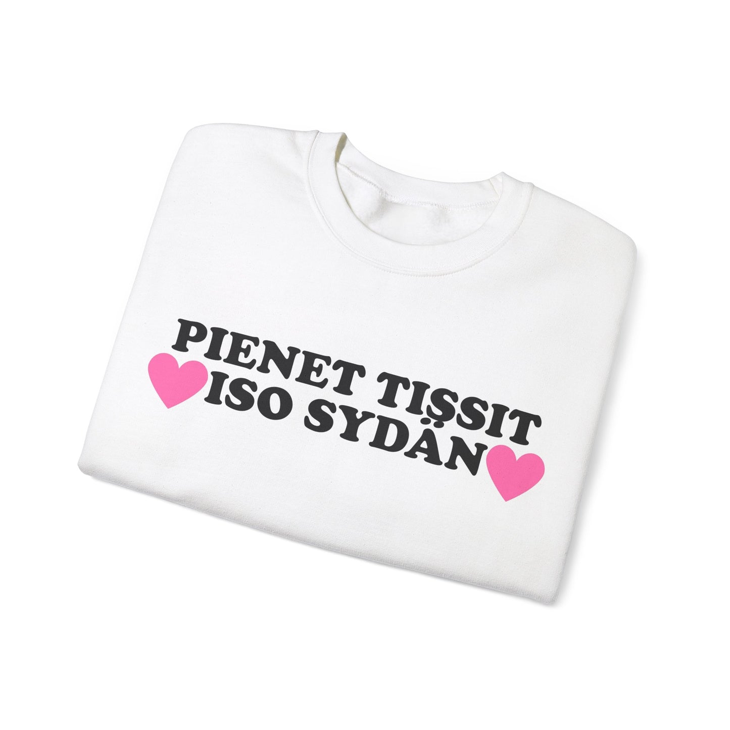 Pienet Tissit Iso Sydän Collegepaita